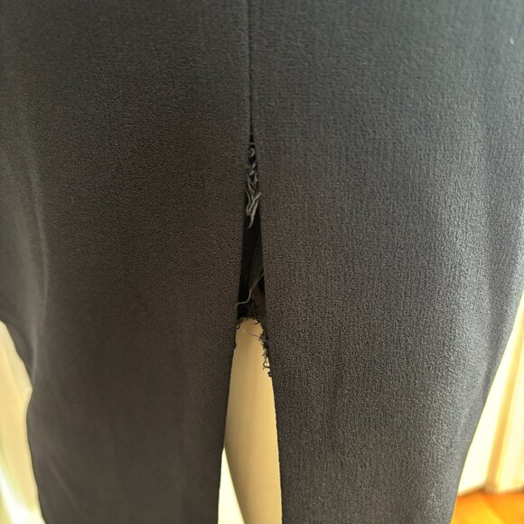 DRESS THE POPULATION Joan Sequin Matte Peplum Dress in Black SZ S - Picture 8 of 13